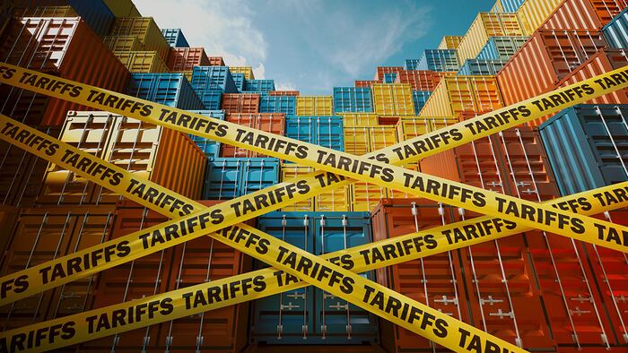 tariffs and shipping containers